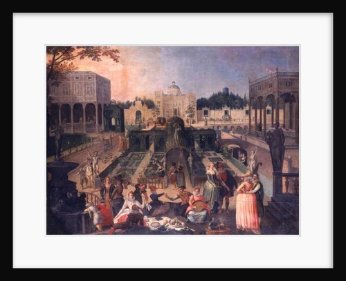 A Feast in the park of the Duke of Mantua, c.1595 by Sebastian Vrancx