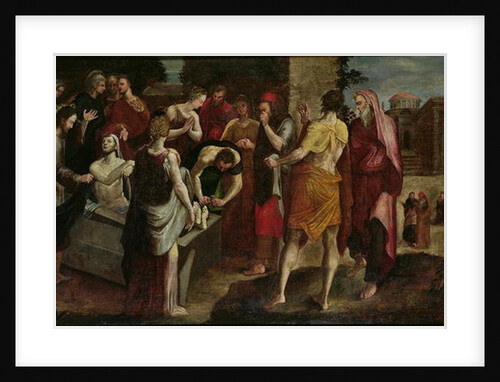 Resurrection of Lazarus by Lambert Zutman