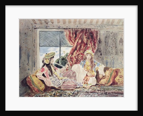 Tripoli, a Harem by Charles Emile Callande de Champmartin