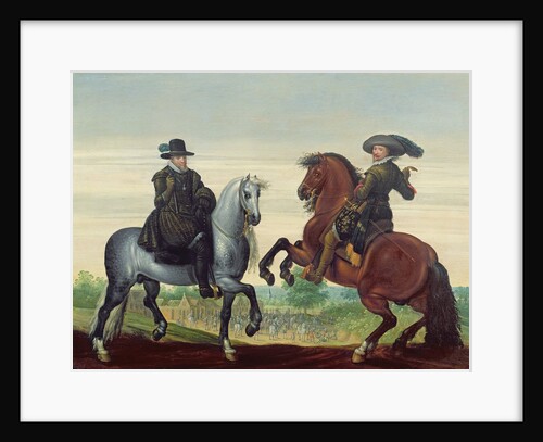 Maurits and Frederik Hendrik of Nassau, Princes of Orange by Pauwels I van Hillegaert