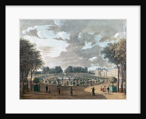 The Luxembourg Gardens by Henri Courvoisier-Voisin