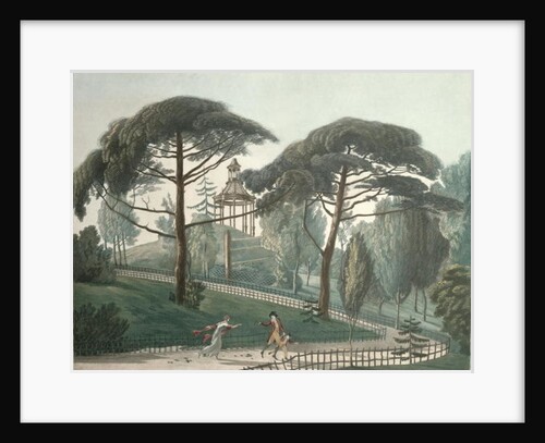 The Maze or Belvedere of the Jardin des Plantes in Paris by Antoine Pierre Mongin