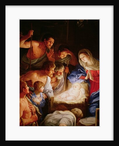 The Adoration of the Shepherds, 17th century by Guido Reni