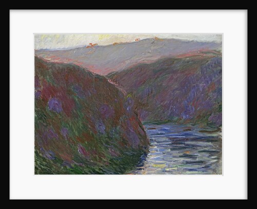 The Creuse Valley, Evening Effect, 1889 by Claude Monet