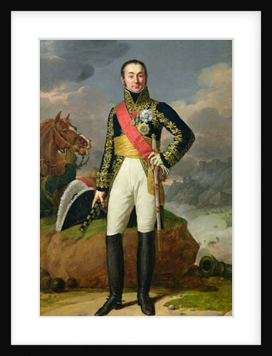 Nicolas-Charles Oudinot Duke of Reggio and Marshal of France, 1811 by Robert Lefevre