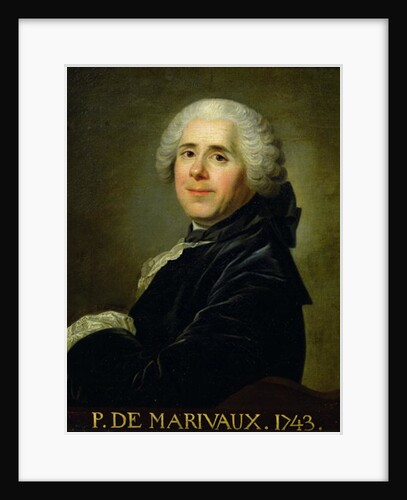 Portrait of Pierre Carlet de Chamblain de Marivaux 1743 by Louis Michel van Loo