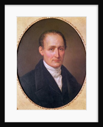 Portrait of Joseph Nicephore Niepce 1854 by Leonard Francois Berger