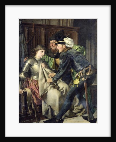 Joan of Arc Insulted in Prison, 1866 by Isidore Patrois