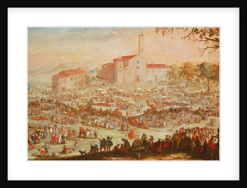 The Fair at Impruneta, 1638 by Jacques Callot