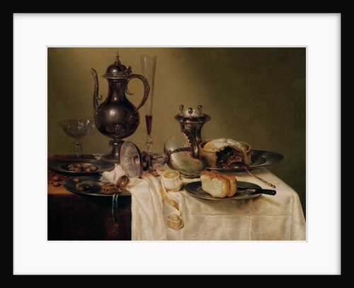 Still Life, 1642 by Willem Claesz. Heda