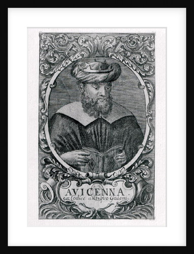 Portrait of Avicenna Reading by French School