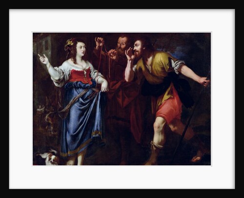 Rahab and the Emissaries of Joshua by Italian School