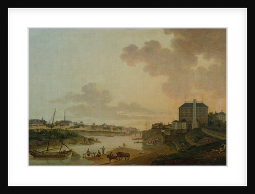 View of the Cotton Factory from the the Motte Sanguin at Orleans, 1825 by Jean Louis Rabigot