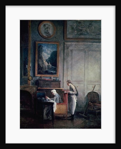 Lunch of Madame Geoffrin by Hubert Robert