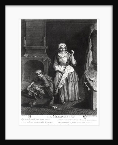 The Housekeeper by Jean-Baptiste Simeon (after) Chardin