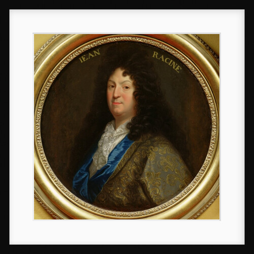 Portrait of Jean Racine by Jean Baptiste (after) Santerre