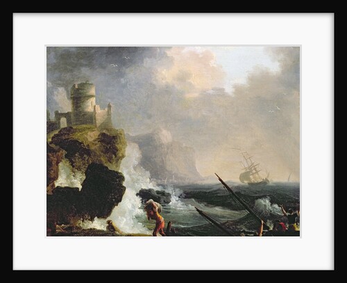 The Storm by Charles Francois Lacroix de Marseille