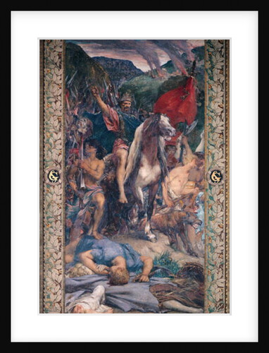 Attila and his Army Marching on Paris by Jules Elie Delaunay