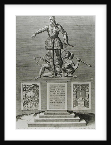 Portrait Glorifying Ferdinand Alvarez of Toledo Duke of Alba by Flemish School