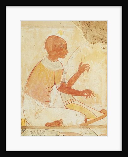 Blind Harpist Singing by Egyptian 18th Dynasty