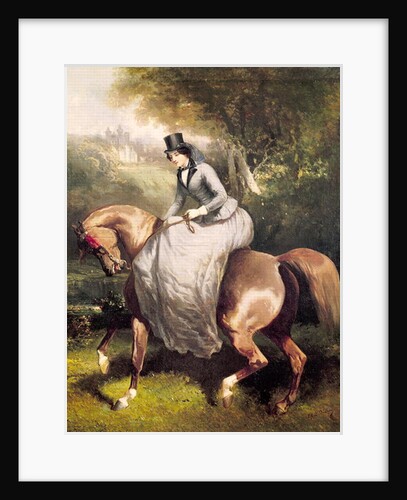 Amazon in the Forest at Pierrefonds by Alfred Dedreux