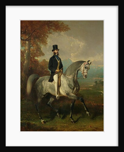 Count Alfred de Montgomery 1850-60 by Alfred Dedreux