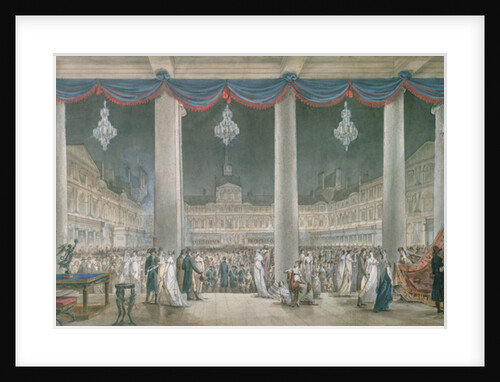 Exhibition of the Products of Industry in the Courtyard of the Louvre in 1801 by French School