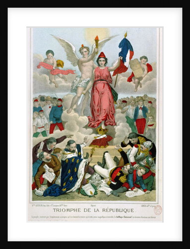 Triumph of the Republic, 1875 by French School