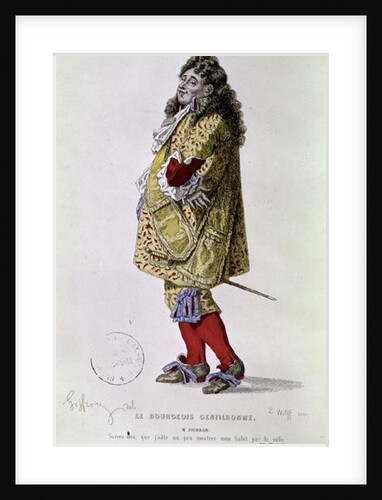 Follow me, that I might a little show my dress about the town by Edmond A.F. (after) Geffroy
