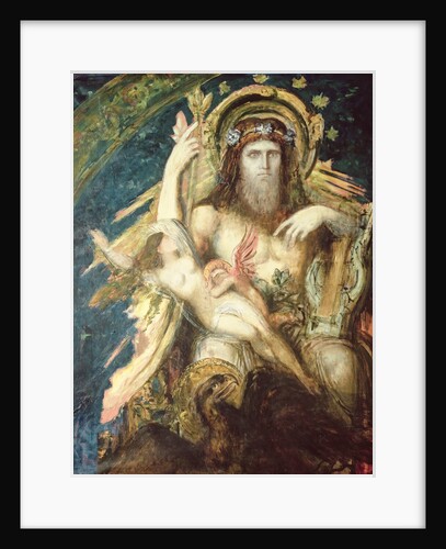 Jupiter and Semele by Gustave Moreau