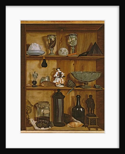 Trompe l'Oeil with a Statuette of Hercules by Jean Valette-Penot
