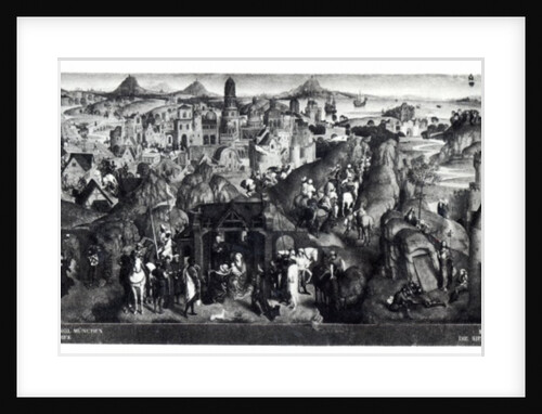 The Seven Joys of the Virgin, 1480 by Hans Memling