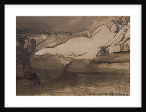 Sleeping Nude by Victor Hugo