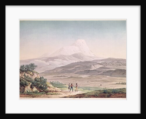 View of Cajambe by Pierre Antoine Marchais