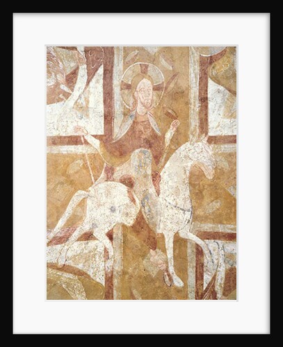 Christ on a White Horse by French School
