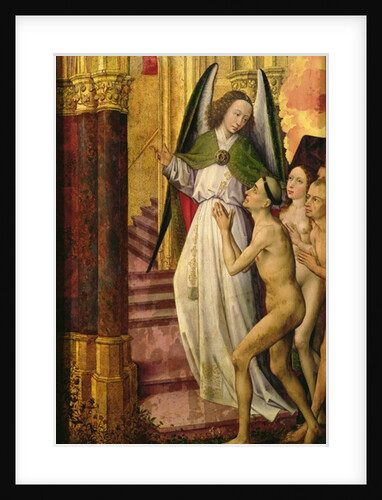 The Good being led to Heaven by Rogier van der Weyden