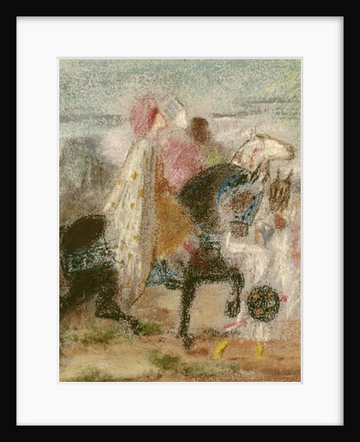 The Three Magi, started in 1860 and reworked after 1882 by Gustave Moreau