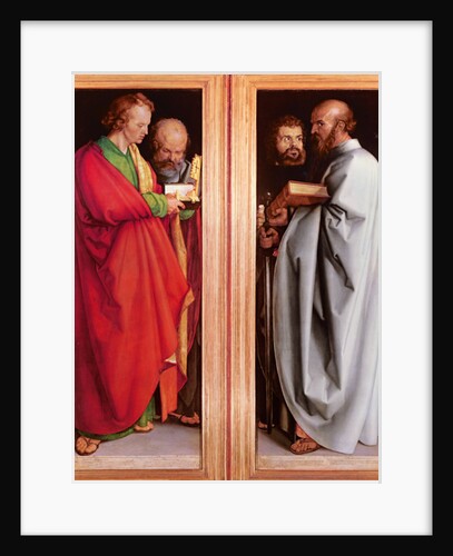 St. John with St. Peter and St. Paul with St. Mark, 1526 by Albrecht Dürer or Duerer