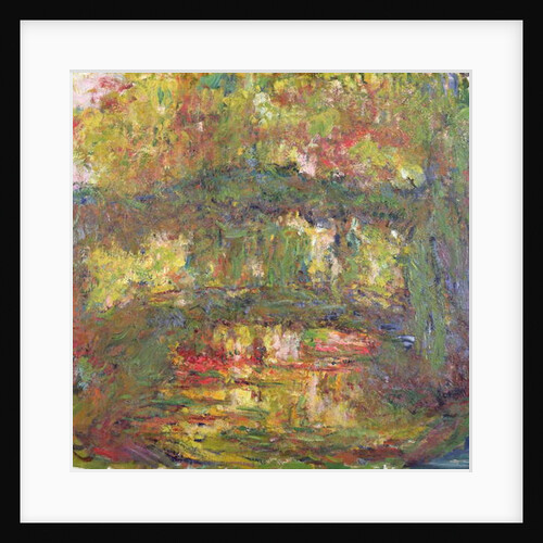 The Japanese Bridge at Giverny, 1918-24 by Claude Monet