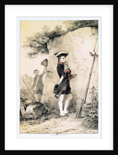 Napoleon I at Military School in 1783, c.1845 by Nicolas Toussaint Charlet