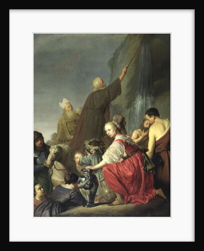 Moses Striking Water from the Rock, 17th century by Salomon de Coninch