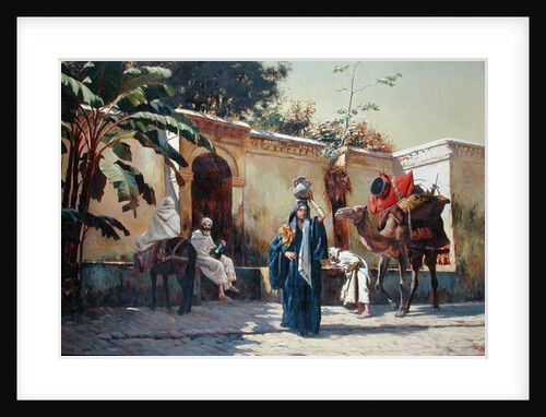Moroccan Scene by Rudolphe Ernst