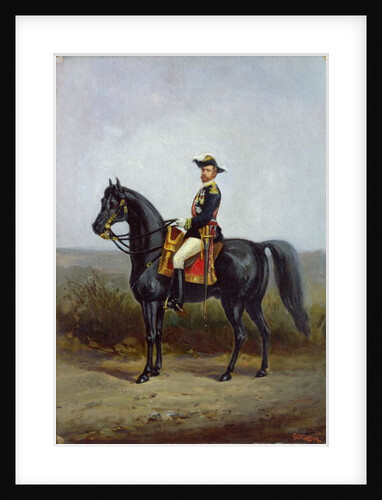 Equestrian Portrait of General George Ernest Boulanger by Daniel Alexander Williamson