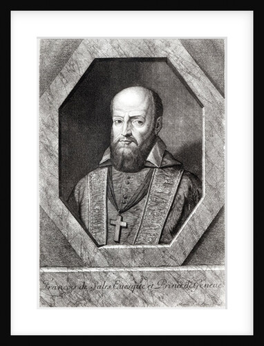 Portrait of Francois de Sales by Jean Morin
