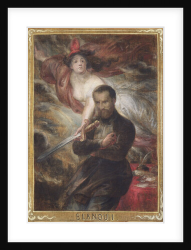 Portrait of Louis-Auguste Blanqui by Antoine Joseph Wiertz