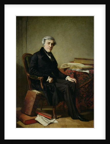 Portrait of Jules Michelet by Thomas Couture