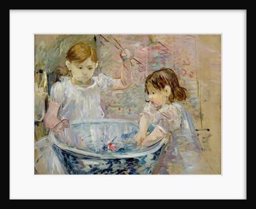 Children at the Basin, 1886 by Berthe Morisot