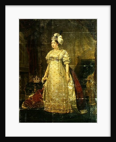 Portrait of Marie-Therese-Charlotte de France Duchesse d'Angouleme by Baron Antoine Jean Gros