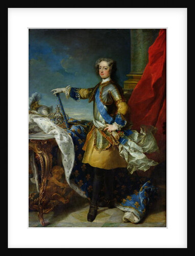 Portrait of Louis XV King of France, c.1727 by Jean-Baptiste van Loo