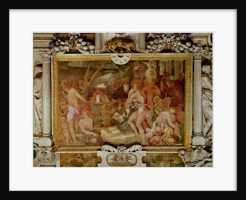 The Catanaean Twins, Anapias and Amphinamus at the Sacrificial Altar by Giovanni Battista Rosso Fiorentino